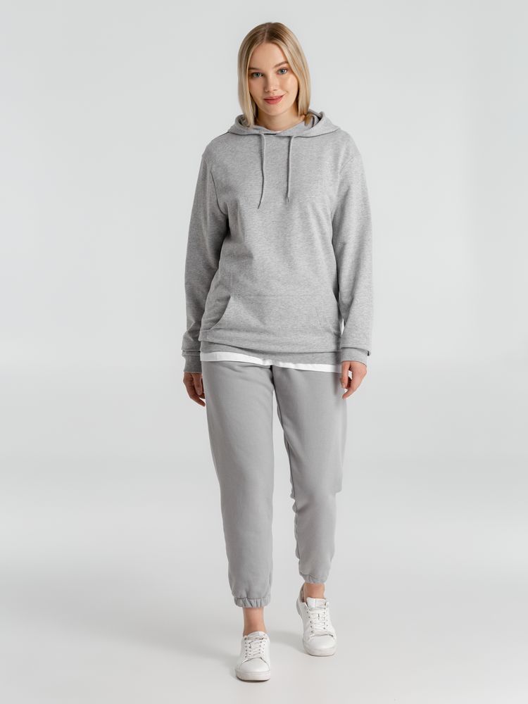 Толстовка с капюшоном унисекс Hoodie, серый меланж / Миниатюра WWW (1000)