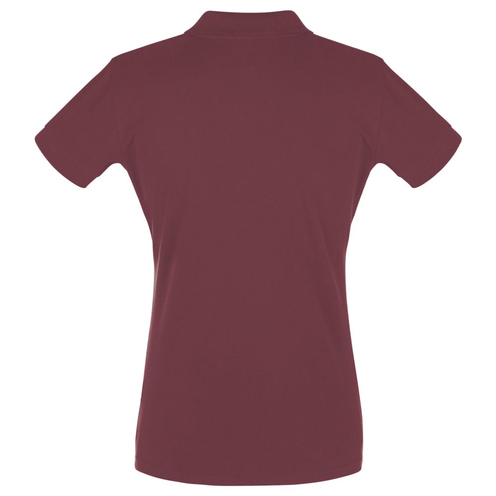 Рубашка поло женская Perfect Women 180, бордовая / Миниатюра WWW (1000)
