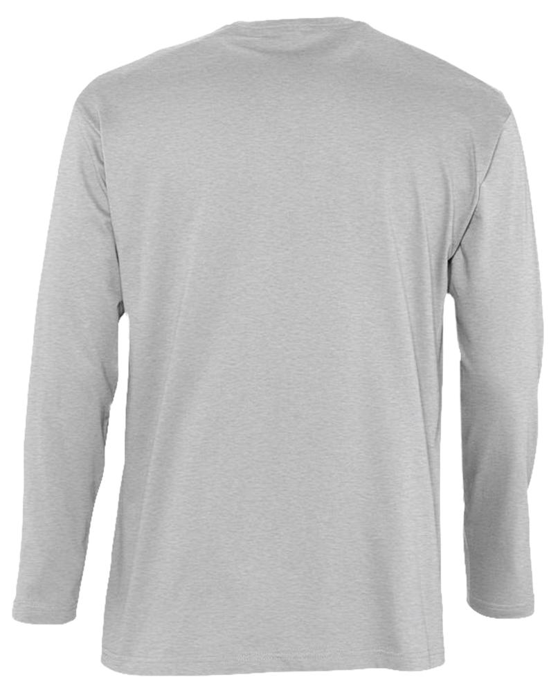 Футболка с длинным рукавом Monarch 150, серый меланж / Миниатюра WWW (1000)