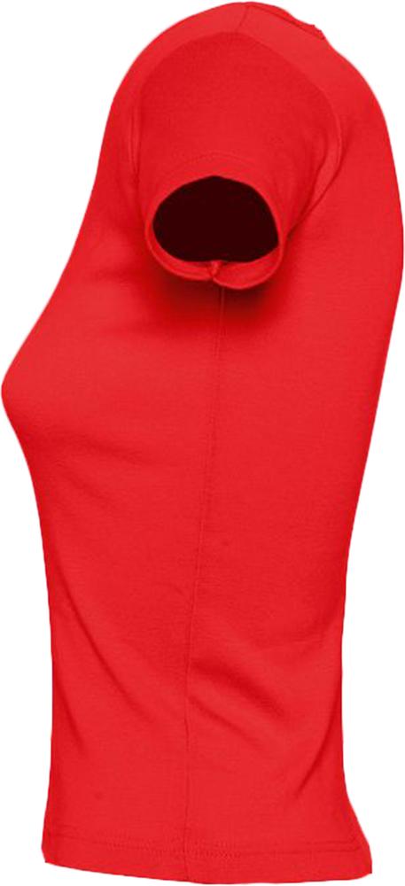 Футболка женская с круглым вырезом Lady 220 красная / Миниатюра WWW (1000)