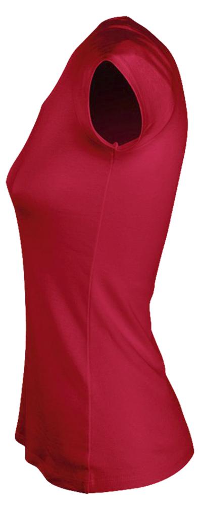 Футболка женская Moody 160, красная / Миниатюра WWW (1000)