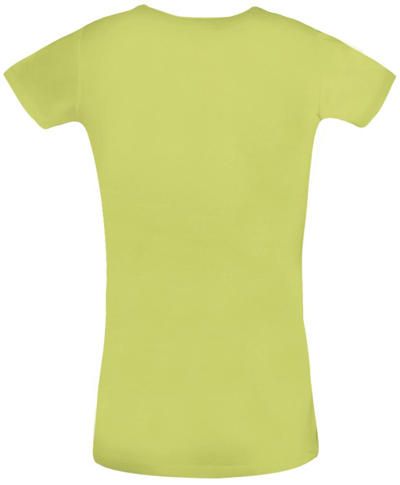 Футболка женская Moody 160, зеленое яблоко / Миниатюра WWW (1000)