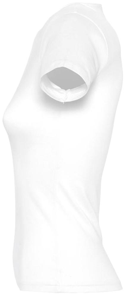 Футболка женская Miami 170, белая / Миниатюра WWW (1000)