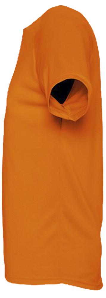 Футболка унисекс Sporty 140, оранжевая / Миниатюра WWW (1000)