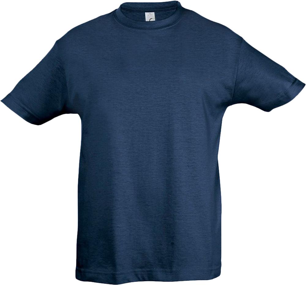 Футболка детская Regent Kids 150, синяя (джинс) / Миниатюра WWW (1000)