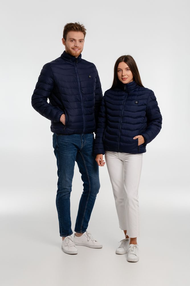 Куртка с подогревом Thermalli Chamonix, темно-синяя / Миниатюра WWW (1000)