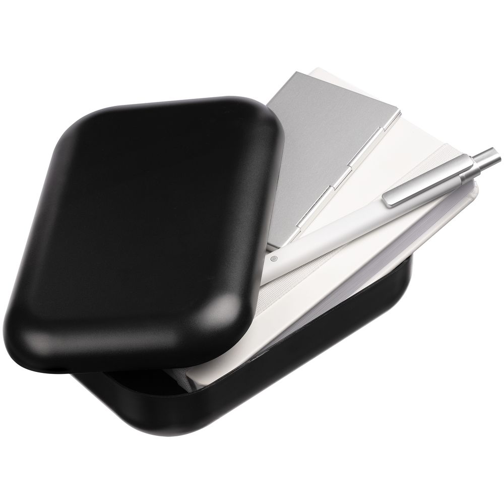 Коробка-шкатулка Stone Age, черная / Миниатюра WWW (1000)