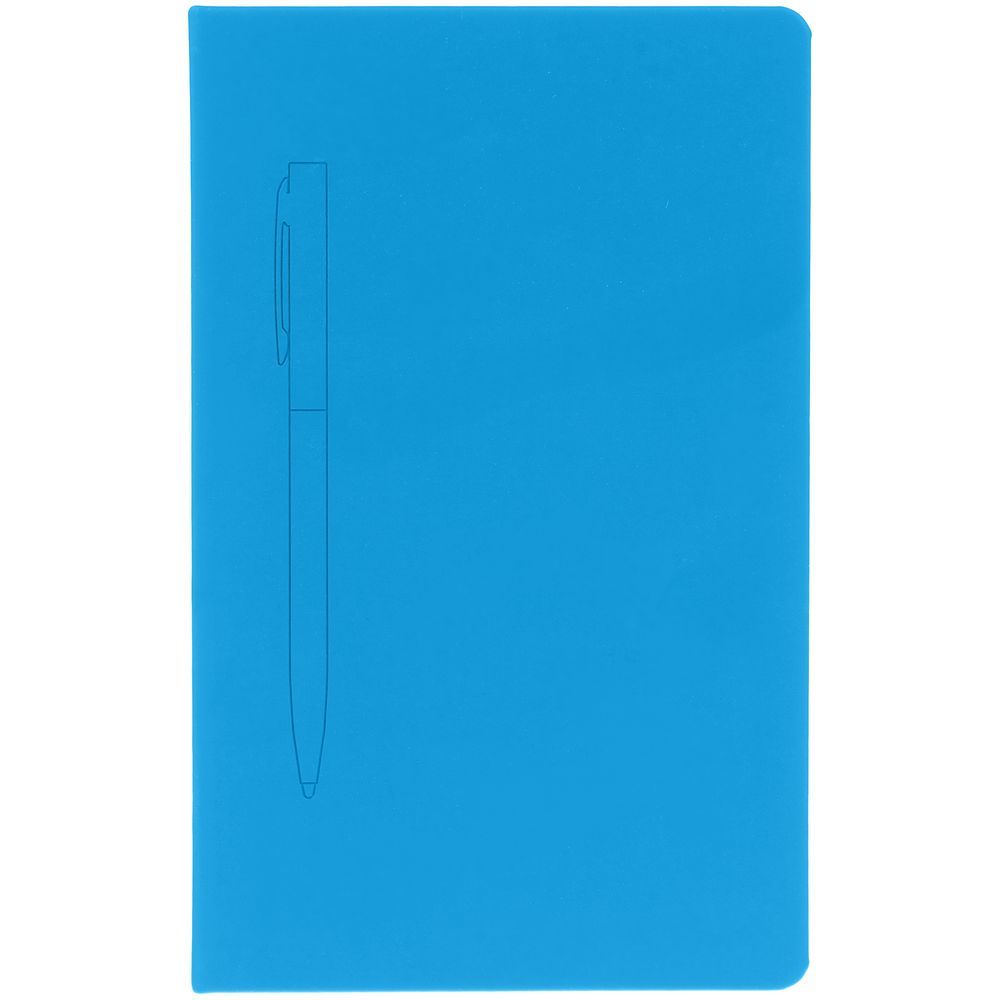 Ежедневник Magnet Shall, недатированный, голубой / Миниатюра WWW (1000)