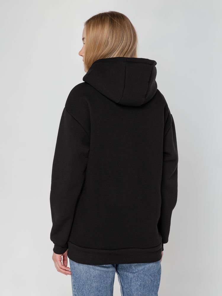 Худи унисекс Full Swing, черное / Миниатюра WWW (1000)