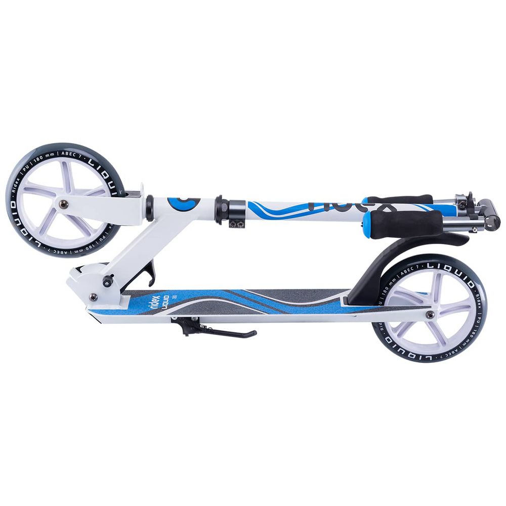 Самокат Cushy Life, белый с синим / Миниатюра WWW (1000)