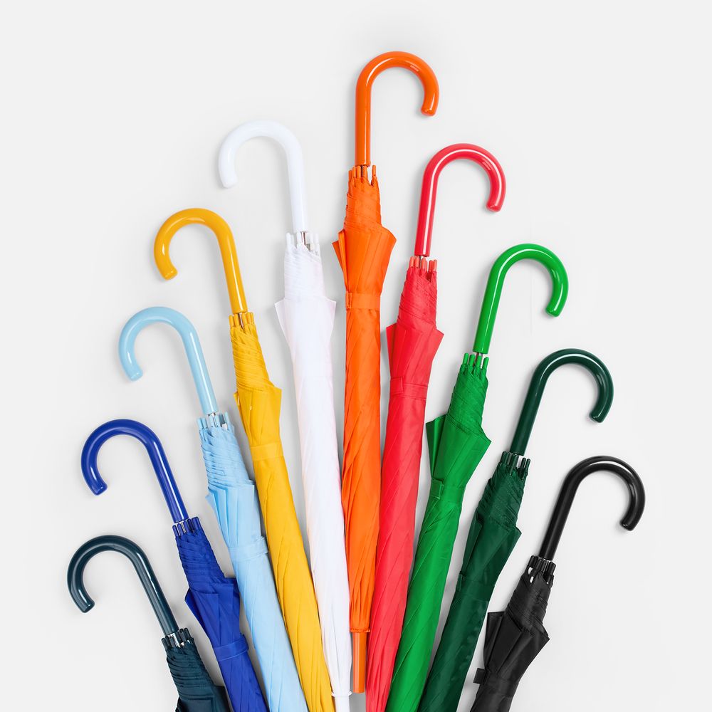 Зонт-трость Promo, зеленый / Миниатюра WWW (1000)