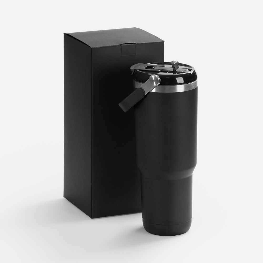 Термостакан Big Boss, черный / Миниатюра WWW (1000)