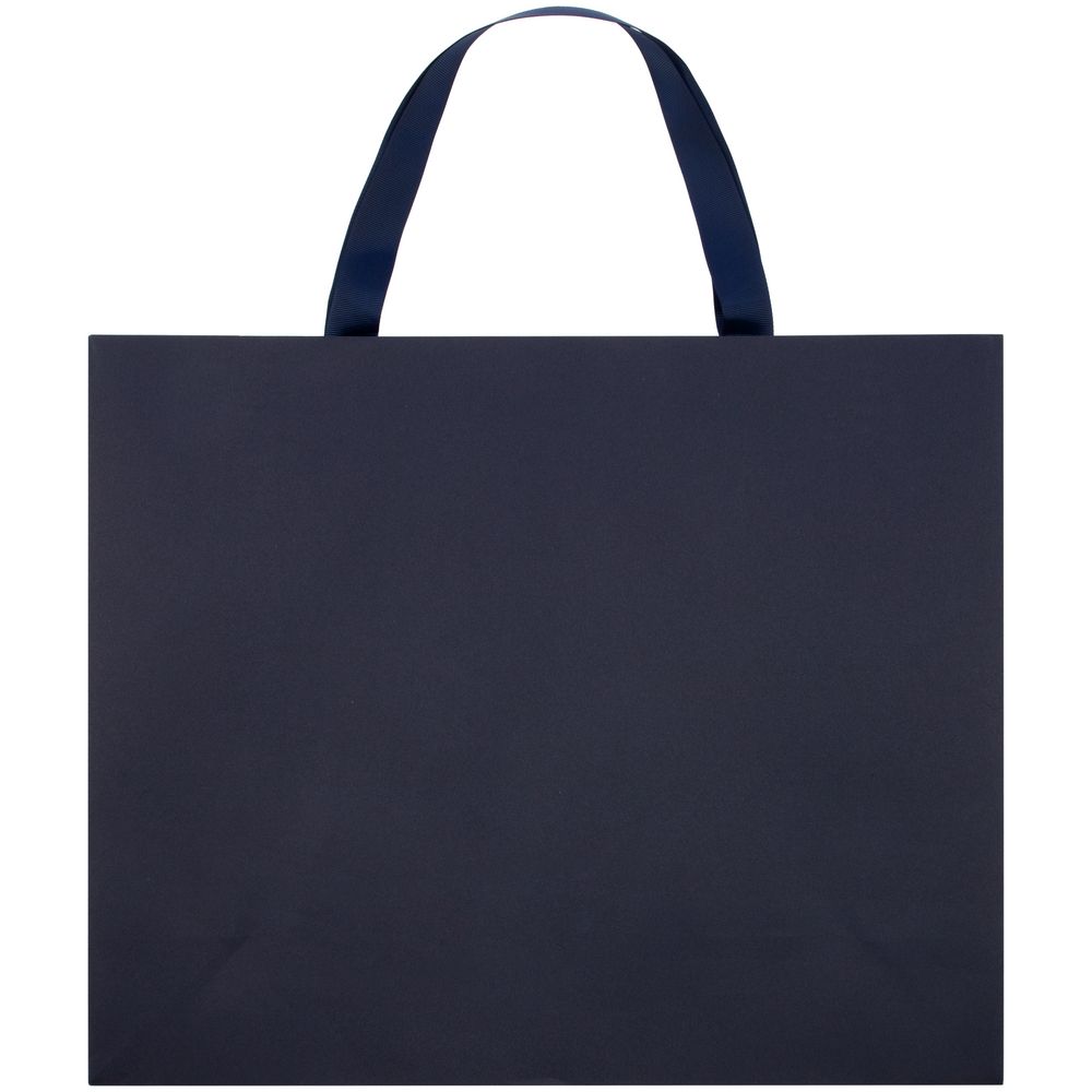 Пакет бумажный Manilla L, синий / Миниатюра WWW (1000)