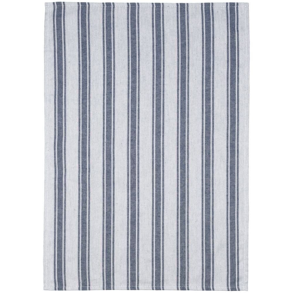 Полотенце кухонное «Страйп», синее / Миниатюра WWW (1000)