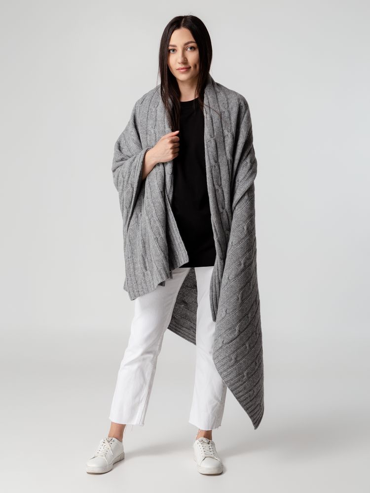 Плед Auray, серый / Миниатюра WWW (1000)