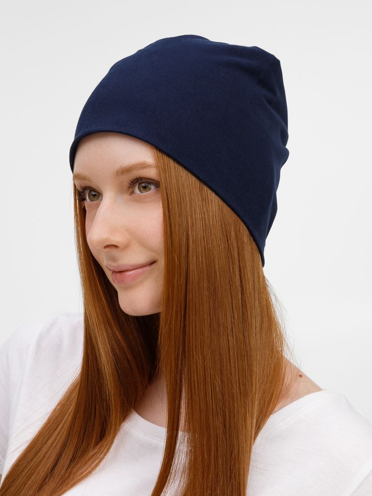 Шапка Senti, темно-синяя / Миниатюра модельного (1000)