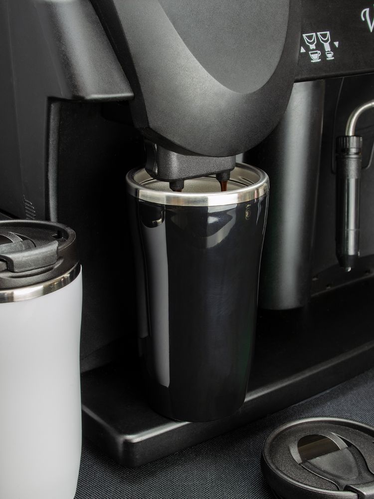 Термостакан Underway, черный / Миниатюра WWW (1000)