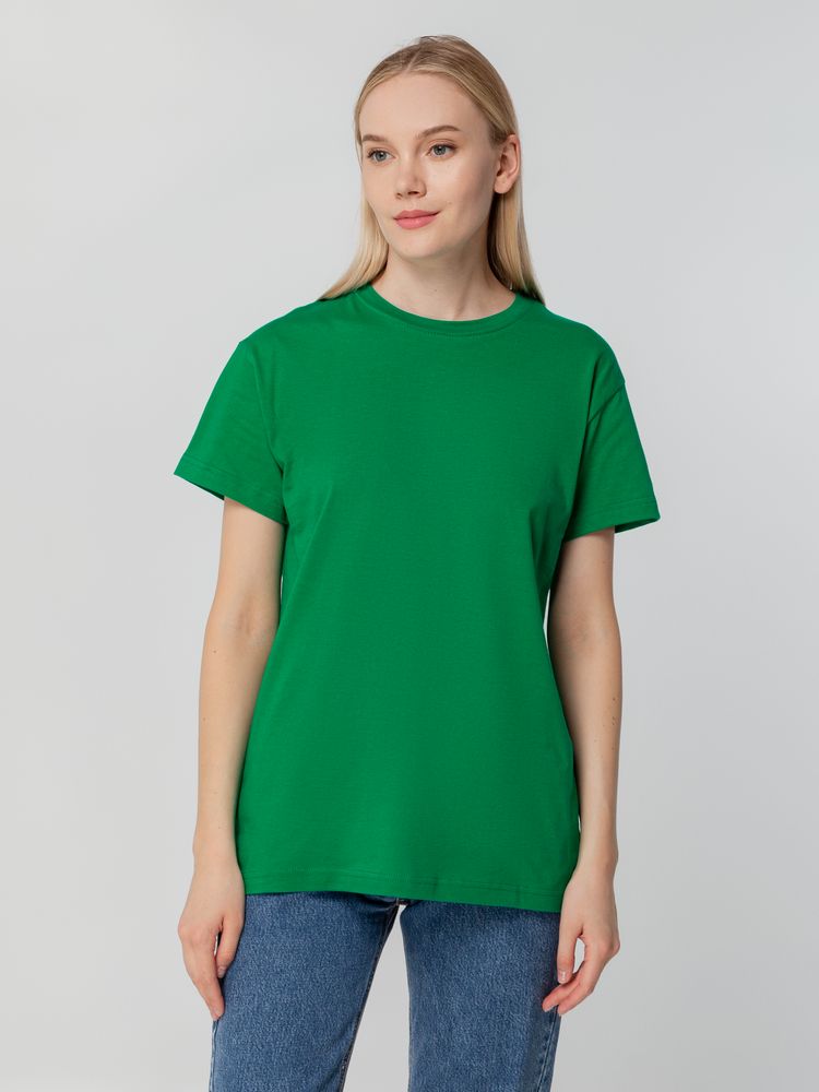 Футболка унисекс T-bolka 140, темно-зеленая / Миниатюра WWW (1000)