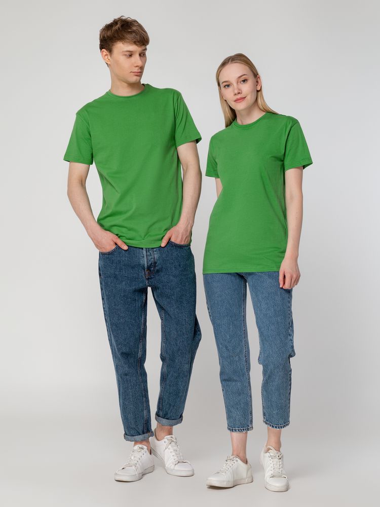 Футболка унисекс T-Bolka 160, ярко-зеленая / Миниатюра WWW (1000)