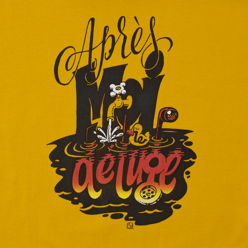 Футболка «После нас — хоть потоп», желтая / Миниатюра WWW (1000)