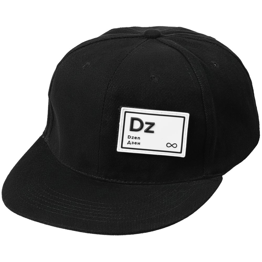 Бейсболка с патчами «Химия состояний», черная / Миниатюра WWW (1000)