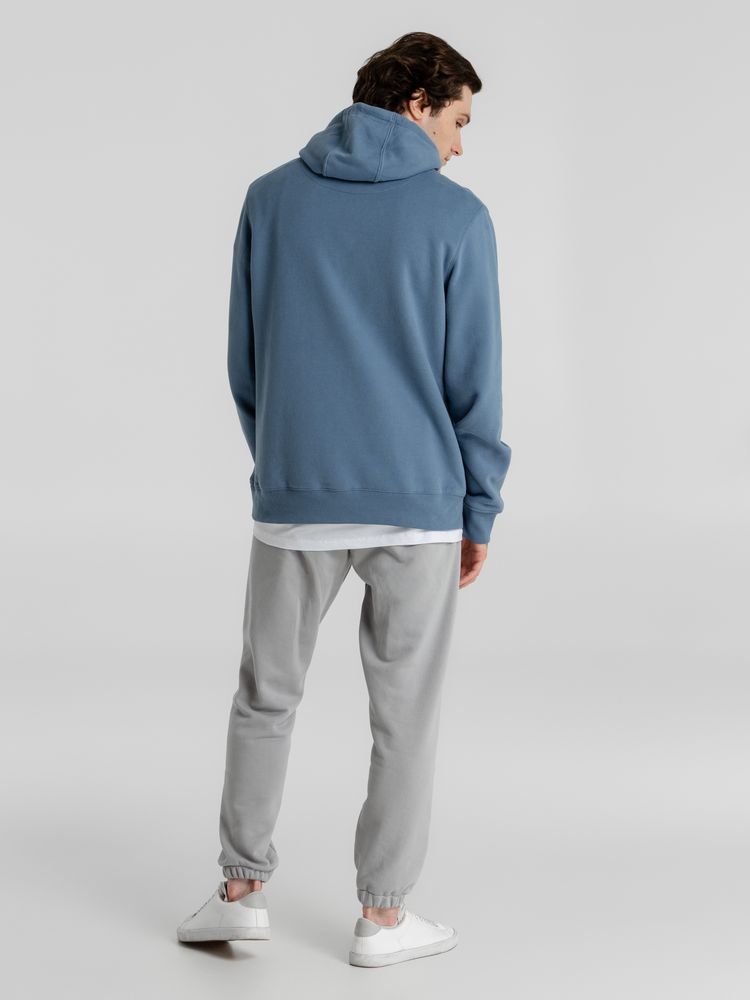 Толстовка с капюшоном унисекс King, серо-синяя / Миниатюра WWW (1000)