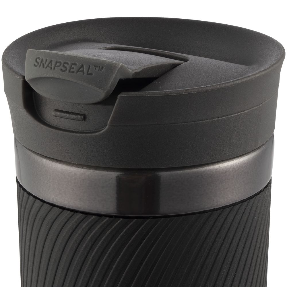 Термостакан Byron XL, вакуумный, герметичный, серо-стальной / Миниатюра WWW (1000)