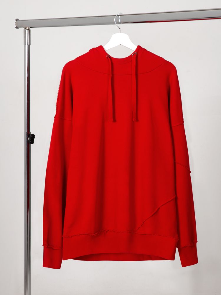 Худи унисекс Vozduh 2.0, красное / Миниатюра WWW (1000)