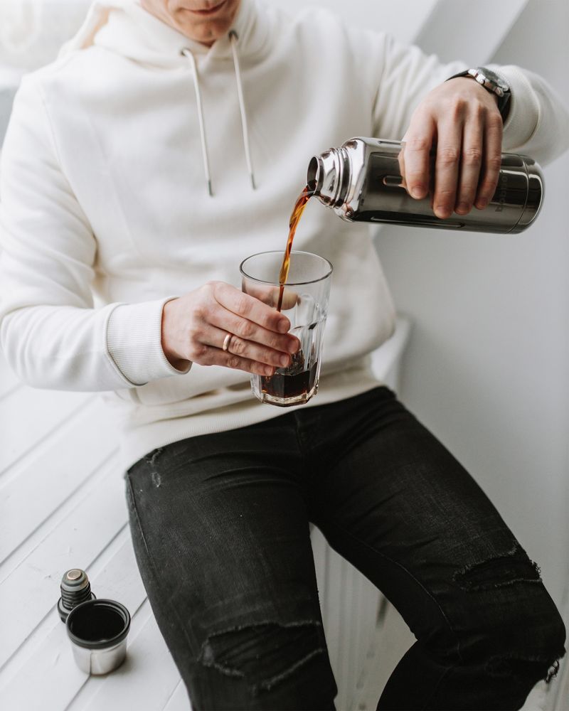 Термос Flask 470, вакуумный, стальной зеркальный / Миниатюра WWW (1000)