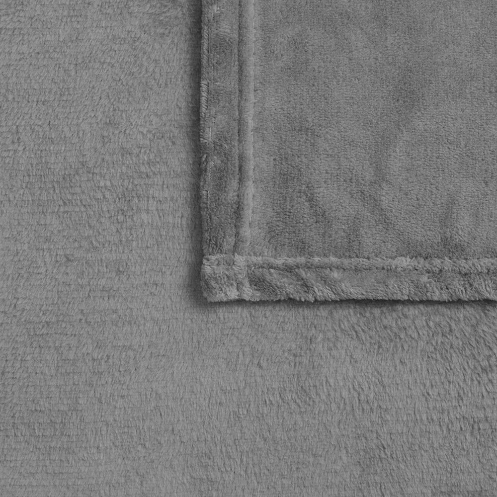 Плед Plush, серый / Миниатюра WWW (1000)