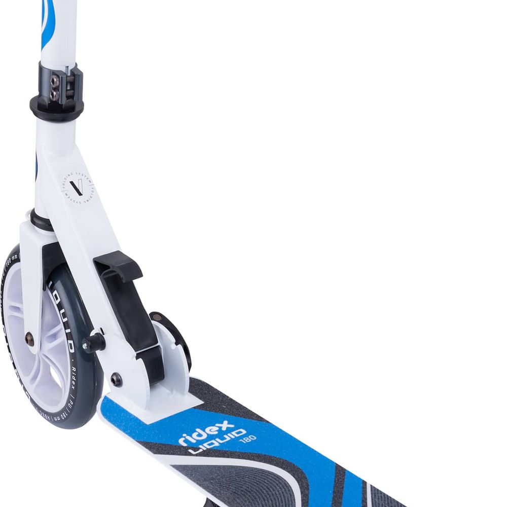 Самокат Cushy Life, белый с синим / Миниатюра WWW (1000)