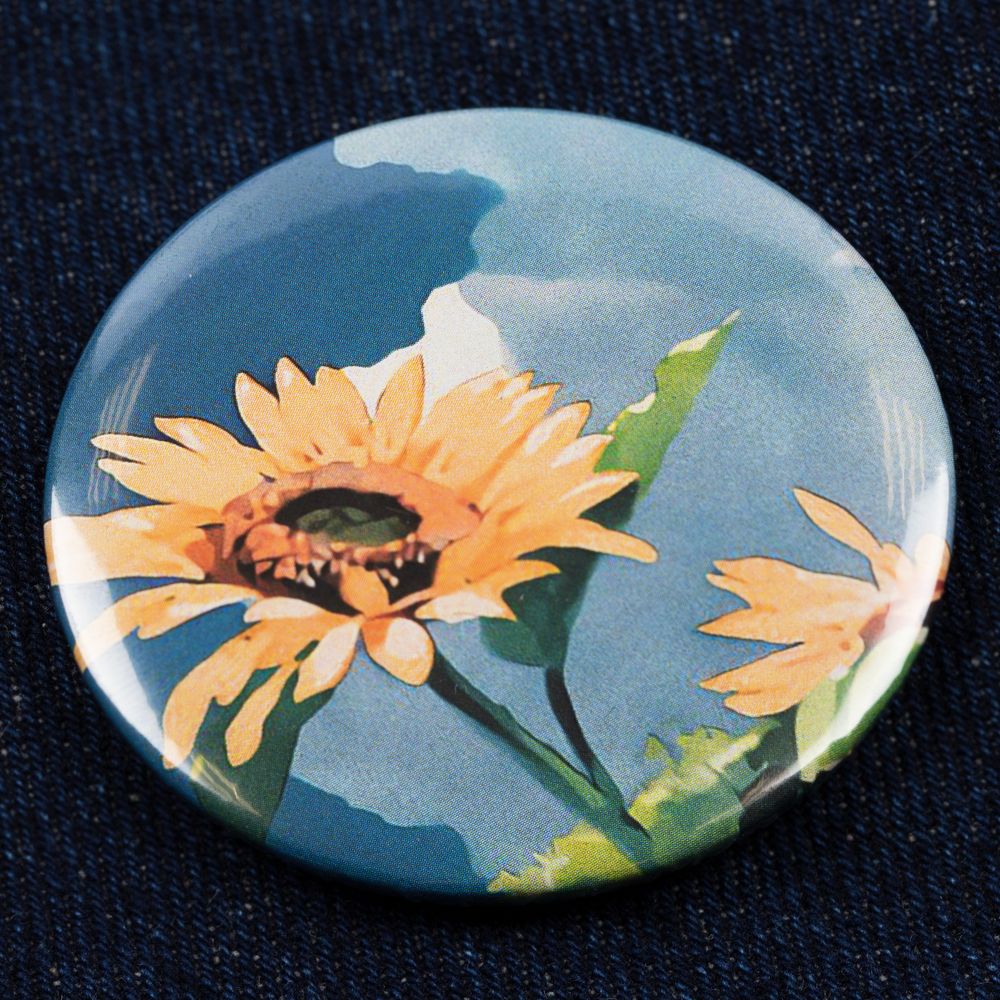 Значок закатной Pinback Print, XL / Миниатюра нанесения (1000)