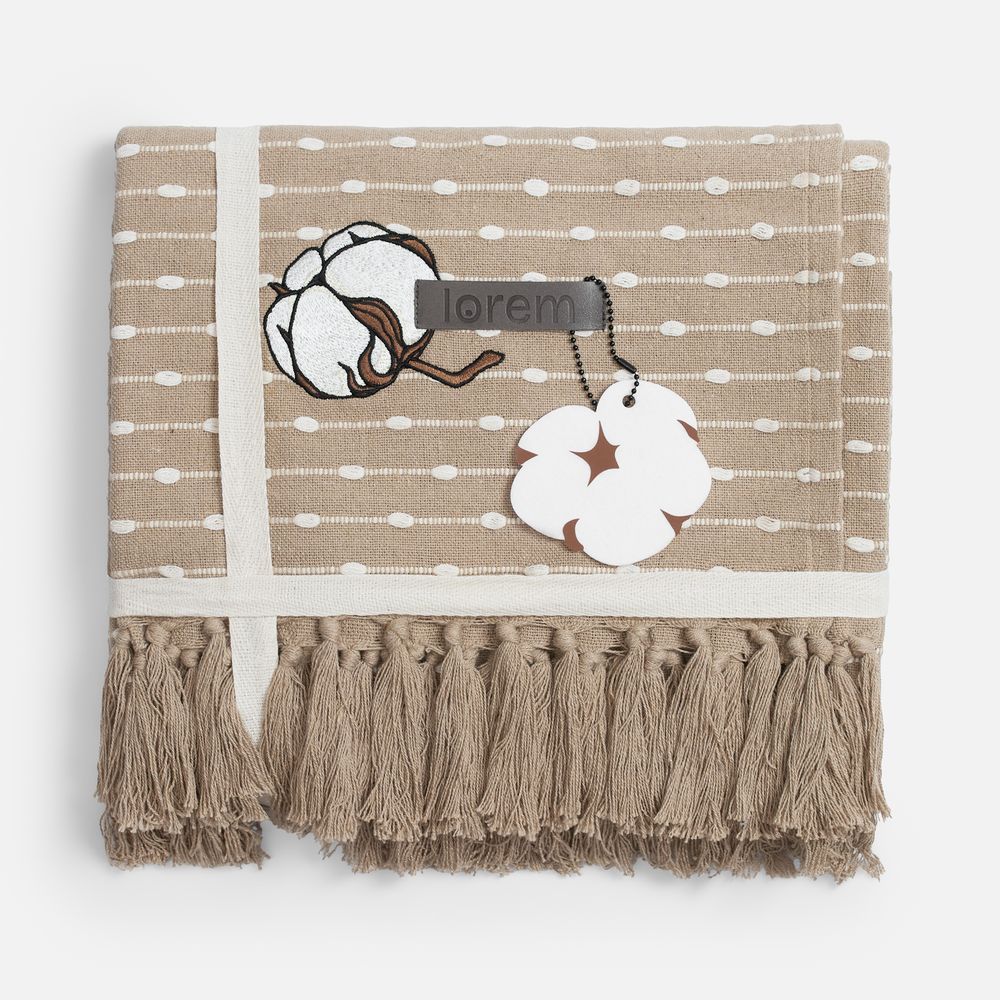 Лейбл кожаный Pasek, серый / Миниатюра нанесения (1000)