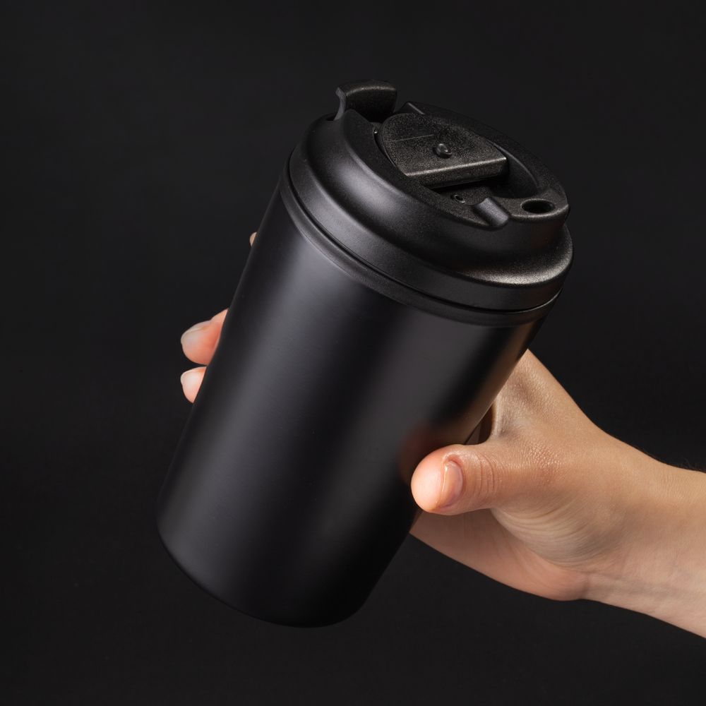 Термостакан Kuppi, черный / Миниатюра WWW (1000)