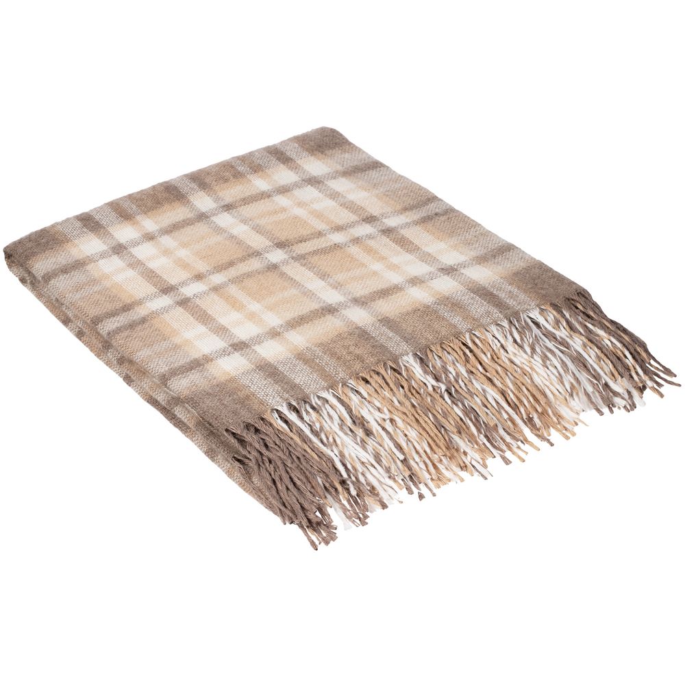 Плед «Берген», бежевый / Миниатюра WWW (1000)