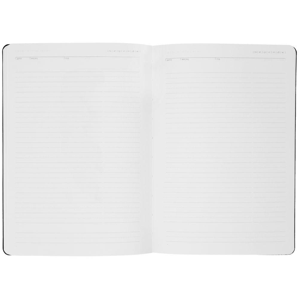 Ежедневник Romano, недатированный, темно-серый, без ляссе / Миниатюра WWW (1000)