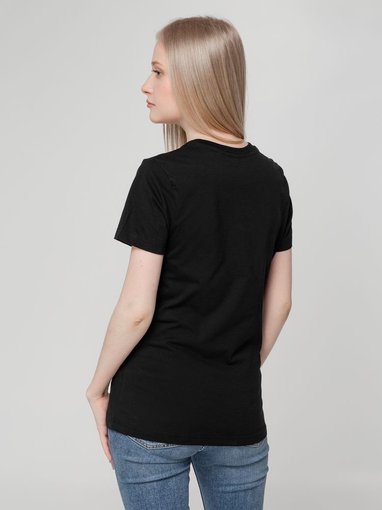 Футболка женская T-bolka Lady, черная / Миниатюра WWW (1000)