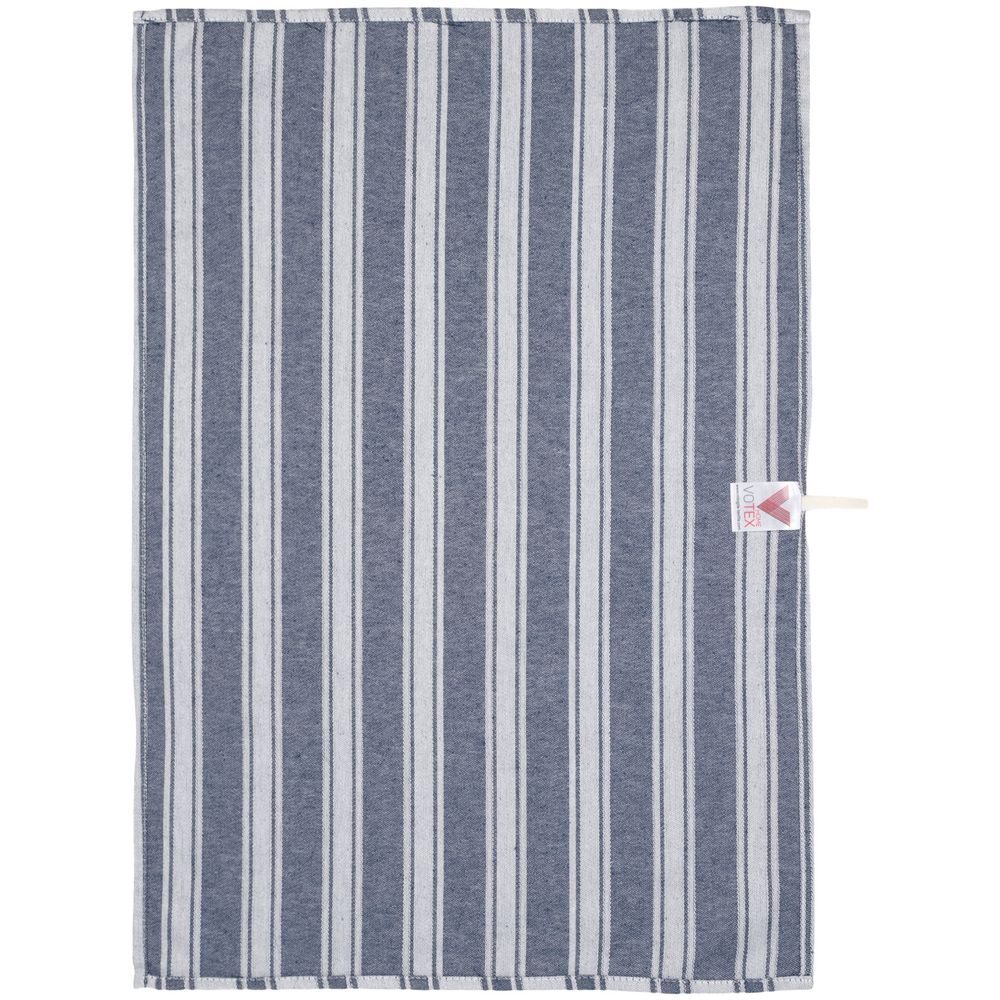 Полотенце кухонное «Страйп», синее / Миниатюра WWW (1000)