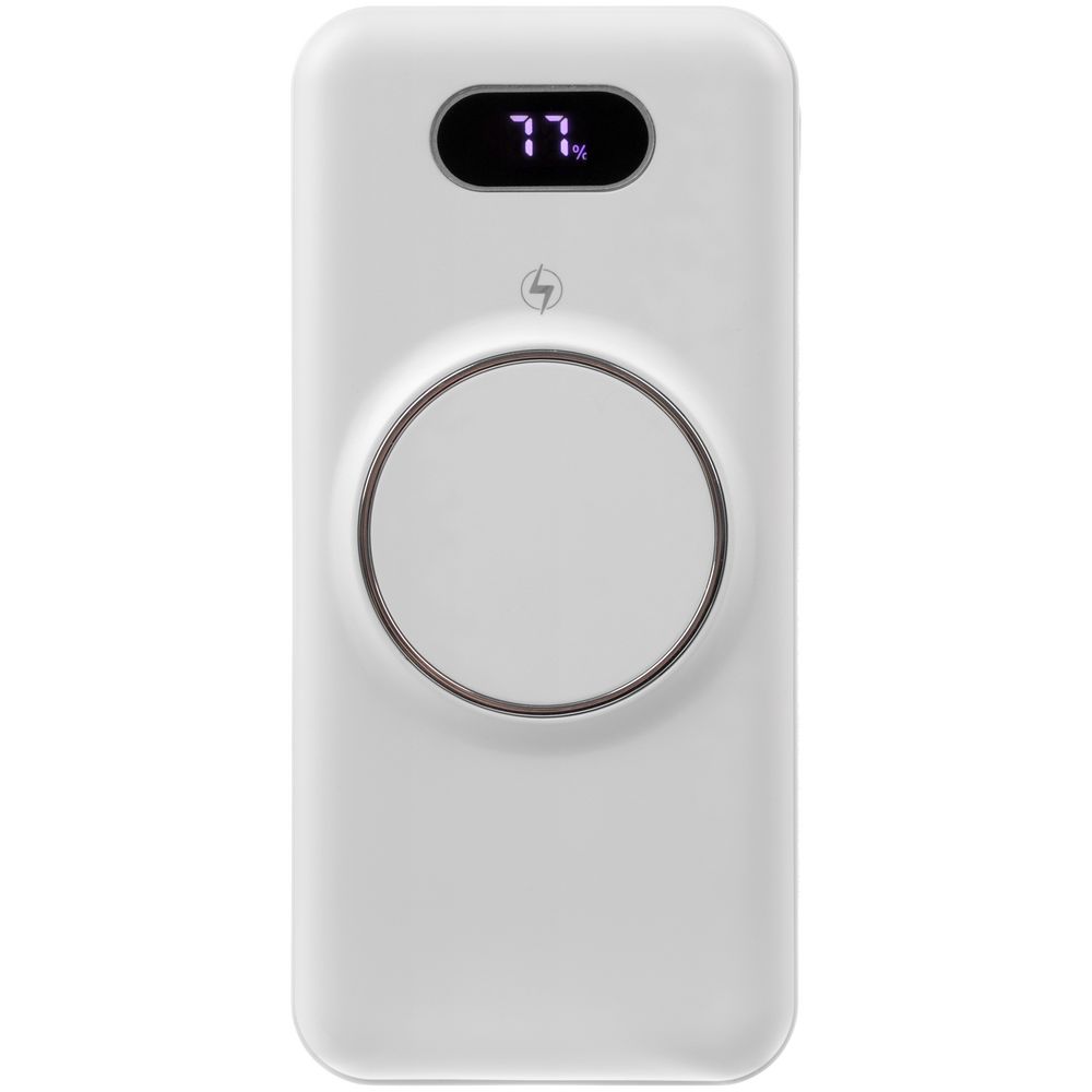 Внешний аккумулятор Omni Qi 10000 мАч, белый / Миниатюра WWW (1000)