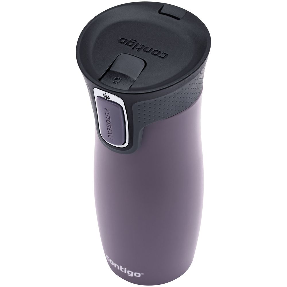 Термостакан Contigo West Loop, вакуумный, фиолетовый / Миниатюра WWW (1000)