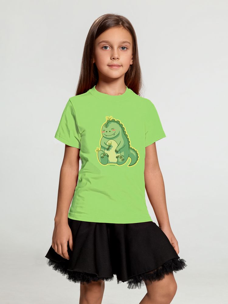 Футболка детская BabyZilla, зеленое яблоко / Миниатюра WWW (1000)