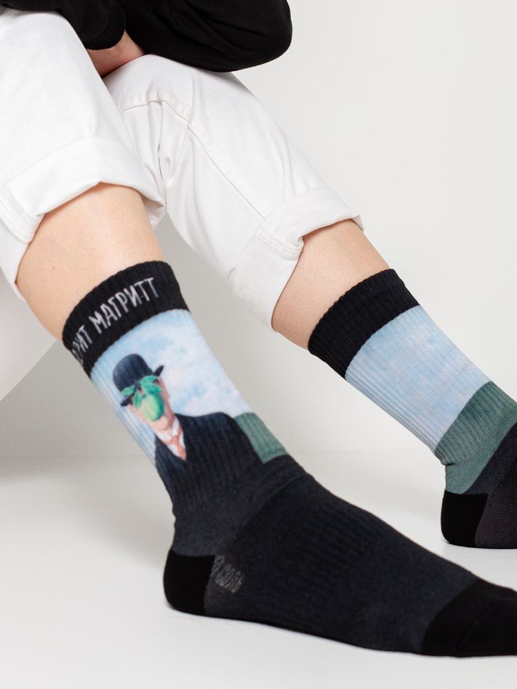 Носки «Едрит Магритт» / Миниатюра WWW (1000)