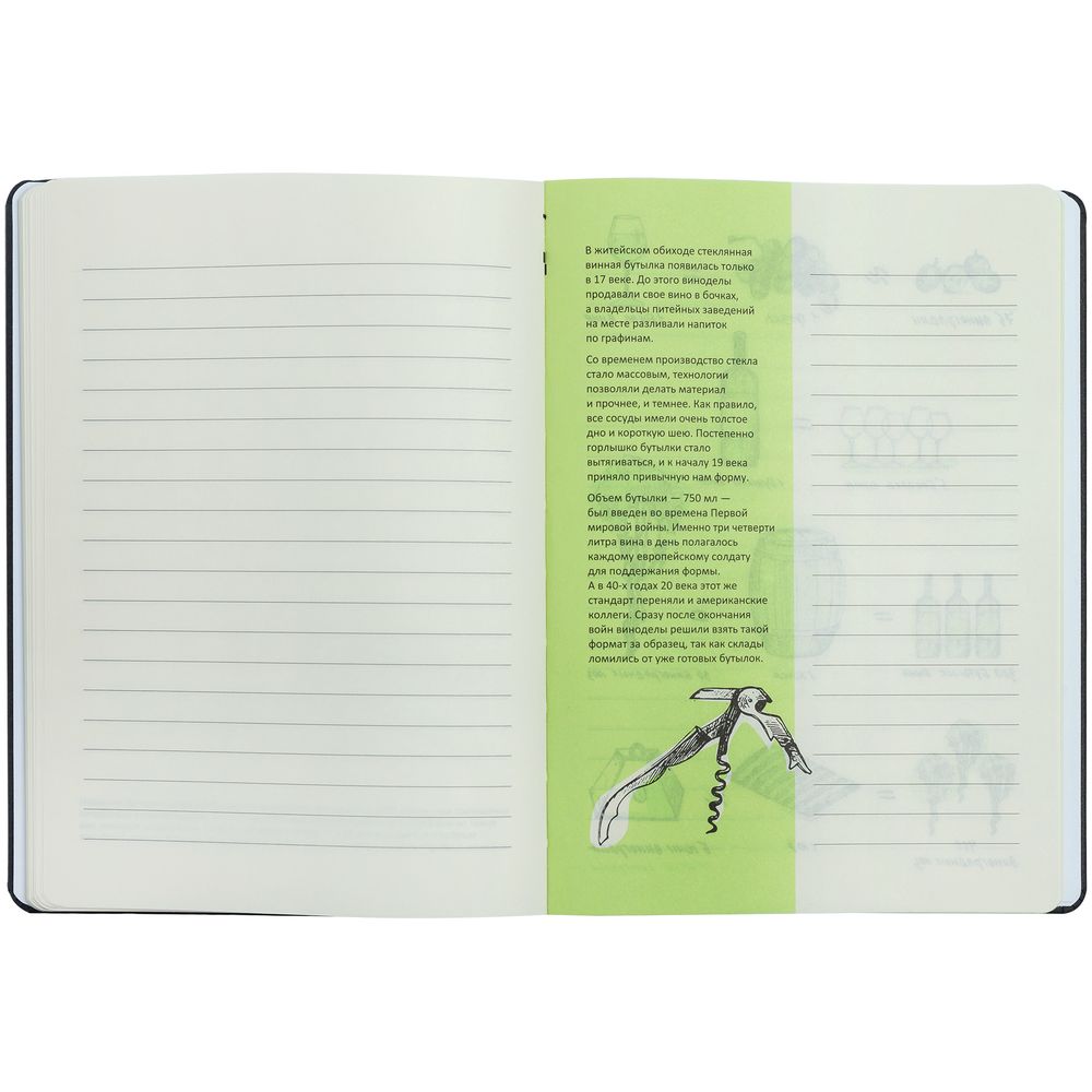 Ежедневник «Культура пития», серый / Миниатюра WWW (1000)