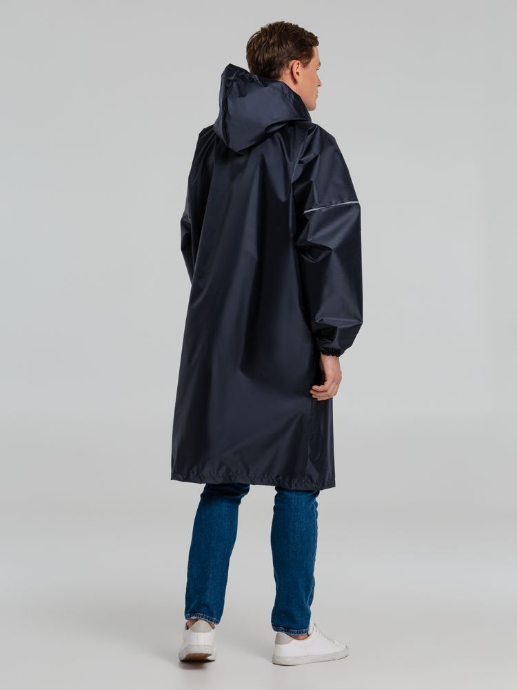 Дождевик со светоотражающими элементами Rainman Blink, темно-синий / Миниатюра WWW (1000)