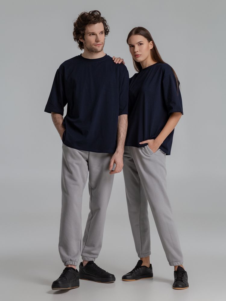 Футболка оверсайз Slope, темно-синяя / Миниатюра WWW (1000)