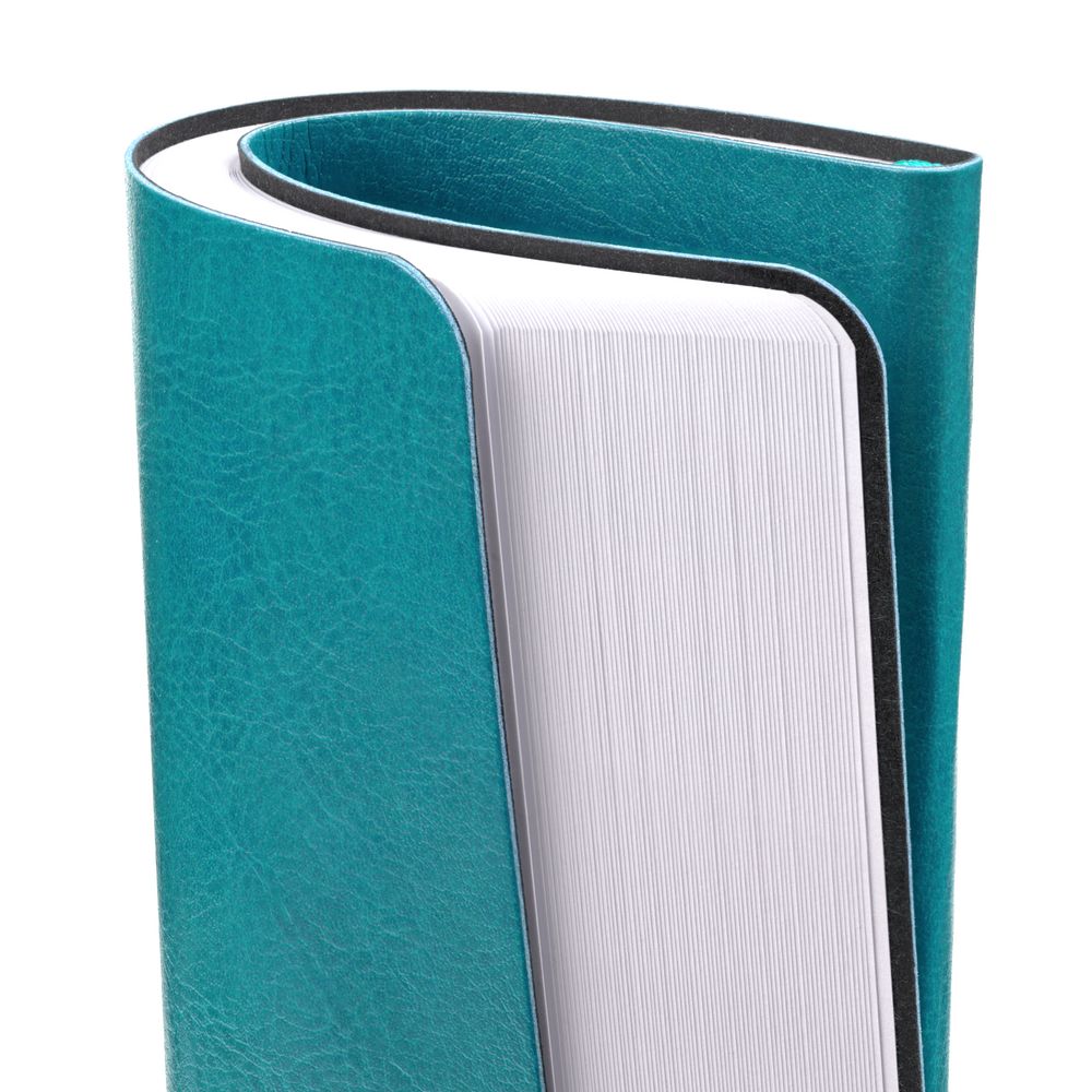 Блокнот Blank, бирюзовый / Миниатюра WWW (1000)