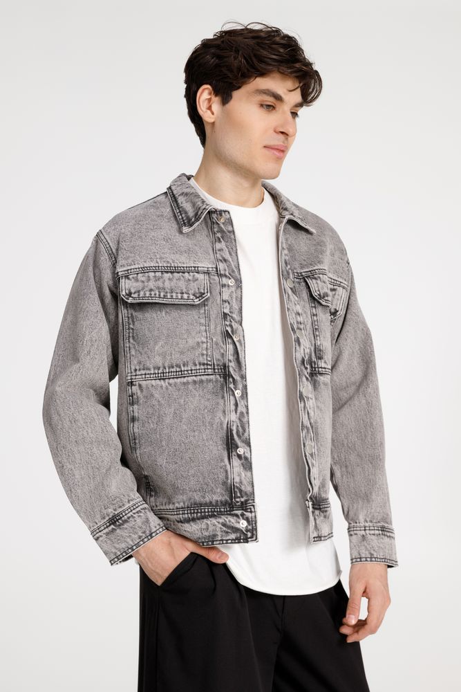 Куртка джинсовая O2, серая / Миниатюра WWW (1000)