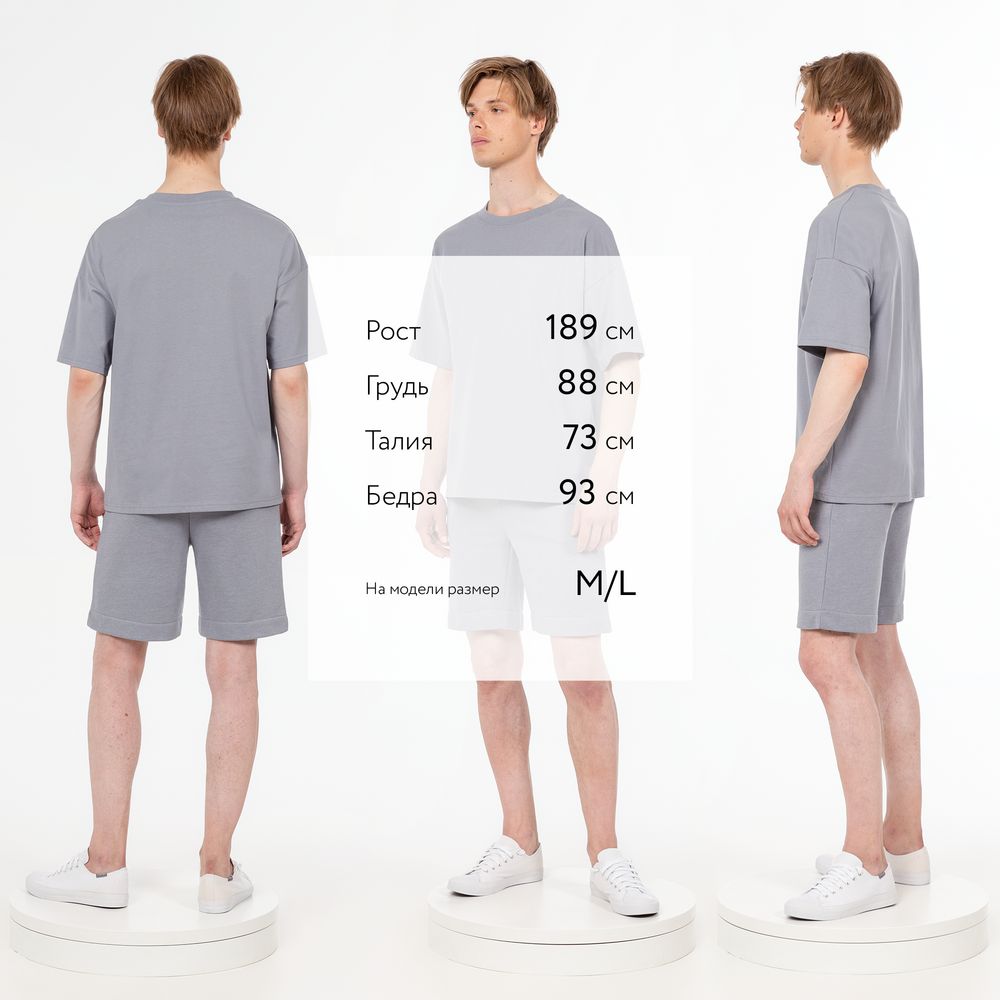 Футболка унисекс T3, серая / Миниатюра WWW (1000)