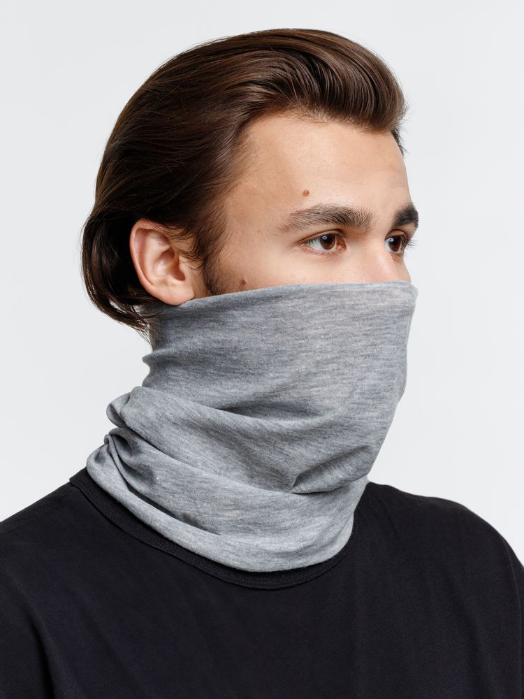 Многофункциональная бандана Dekko, серый меланж / Миниатюра WWW (1000)