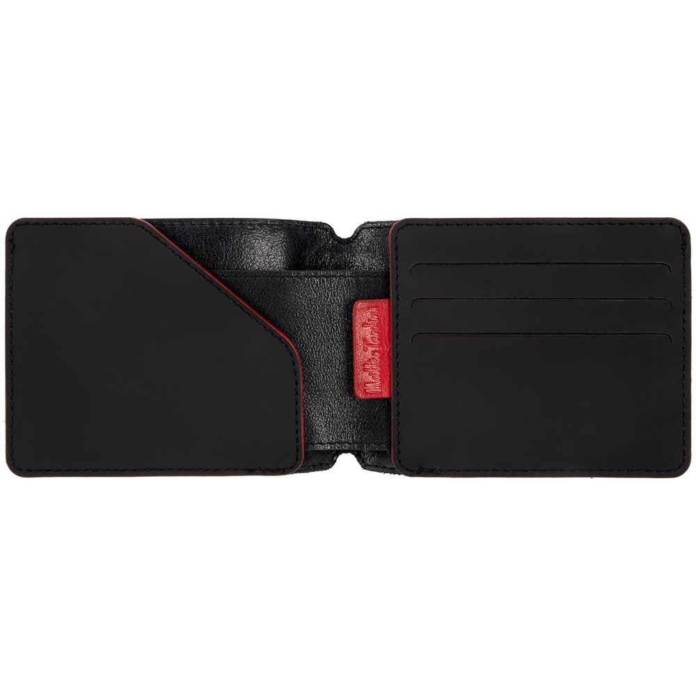 Портмоне Arrival, черное с красным / Миниатюра WWW (1000)